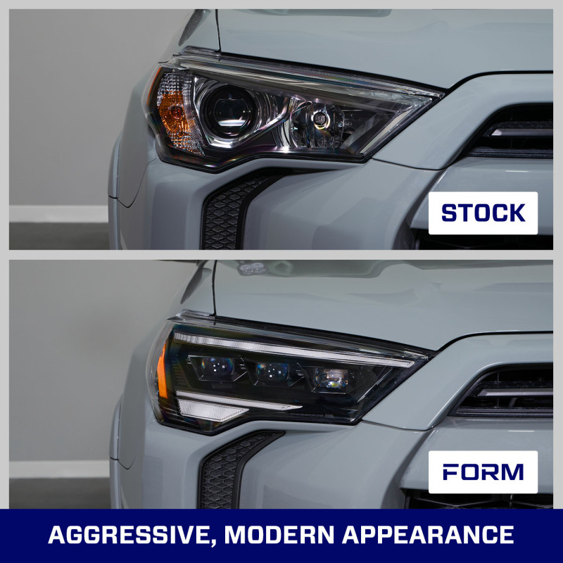 Toyota 4Runner Headlights - FORM Lighting - Sequential LED Projector - `14-`24